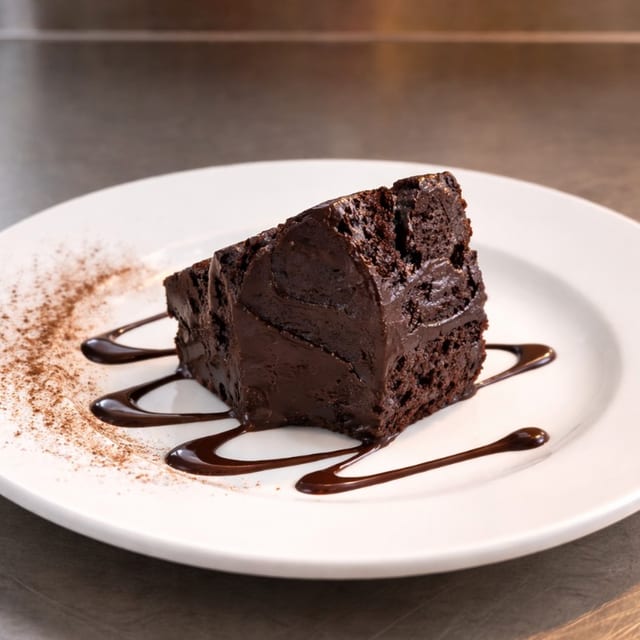 Triple Layer Chocolate Cake.